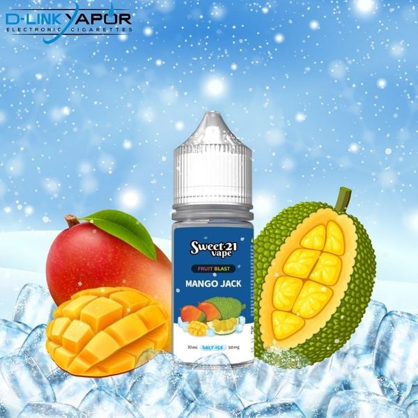 Tinh dầu Vape Sweet 21 Vape Fruit Blast Salt Mango Jack 30ml