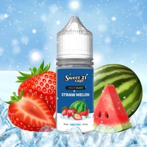 Sweet 21 - Straw Melon (Dâu Dưa Hấu lạnh ) Salt Nic 30ml