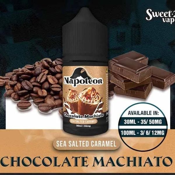 Tinh dầu Salt Nicotine Sweet 21 Vape Napoleon Chocolate Machiato 30ml