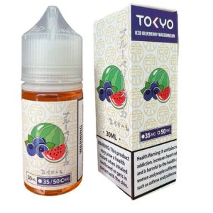 Tokyo Juice - Ice Blueberry Watermelon (Việt Quốc Dưa Hấu Lạnh ) Salt Nic 30ml