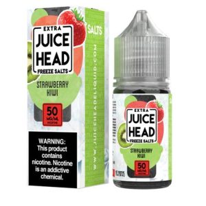 Juice Head Extra - Strawberry Kiwi Ice (Dâu Kiwi Lạnh) Salt Nic 30ml