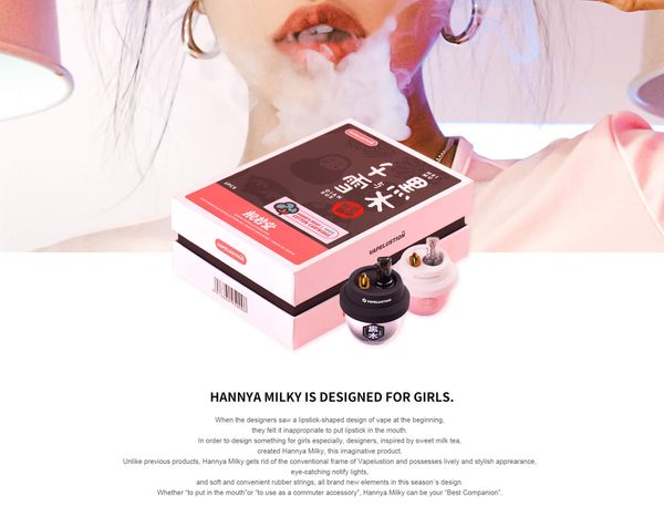 Hannya Milky Pod Kit By Vapelustion