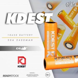 Pin KDEST 18650 vàng dung lượng 2400mah 50A