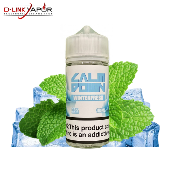 Calm Down - Winter Fresh (Bạc Hà Đá Tuyết) Freebase 100ml