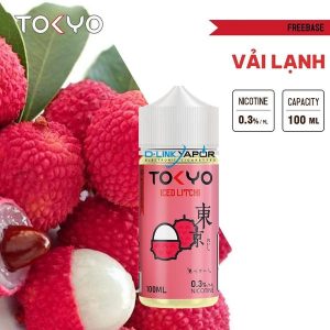 Tokyo Juice - Ice Lychee ( Vải Lạnh ) Freebase 100ml