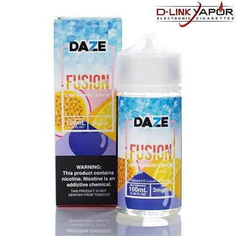 Tinh dầu 7 Daze Fusion hương vị việt quất chanh dây lạnh