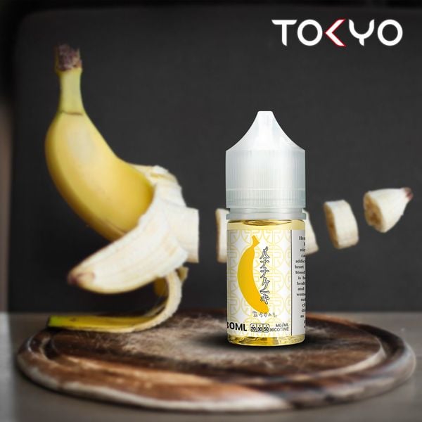 Tokyo Juice - Ice Banana Cake ( Chuối Lạnh ) Salt Nic 30ml