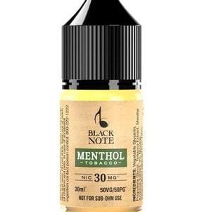 Black Note - SN Menthol (Thuốc lá bạc hà) 30ml