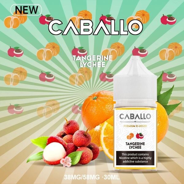 Tinh dầu Salt Nic Caballo Tangerine Lychee