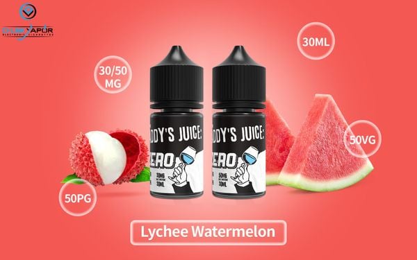 Daddy’s Juice - Zero (Dưa Hấu Vải Lạnh) Salt Nic 30ml