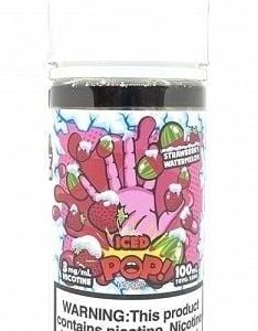 Iced  Pop! Strawberry Kiwi (Dâu Kiwi)100ml