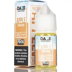 ICED PEACH (Táo Đào lạnh) - RED'S APPLE E-JUICE - 7 DAZE SALT - 30ML