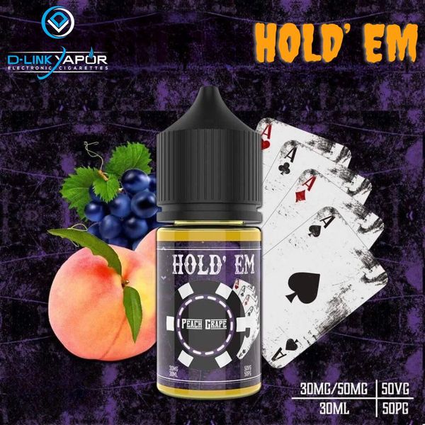 Tinh dầu Salt Nic Hold' Em Peach Grape