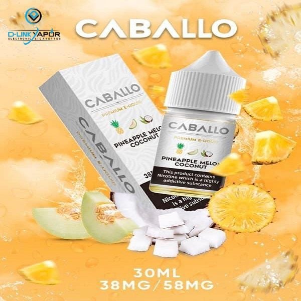 Juice Salt Nic Caballo Pineapple Melon Coconut