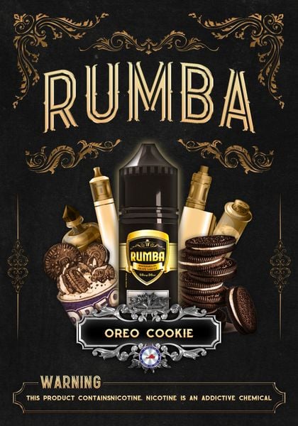 Tinh dầu Salt Nicotine Rumba Oreo Cookie