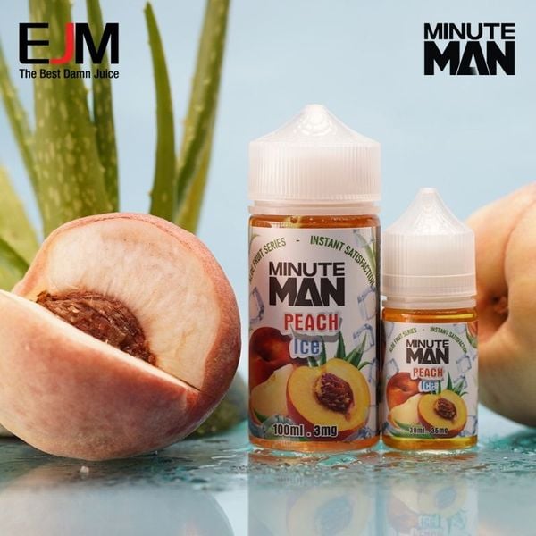 Minute Man Saltnic Aloe Peach Ice 30ml