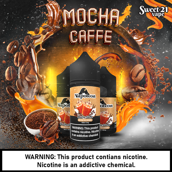 Tinh dầu Vape Sweet 21 Vape Napoleon Mocha Coffee 100ML