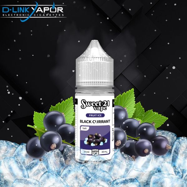 Tinh dầu Sweet 21 Vape Fruity Ice Salt Black Currant 30ml