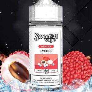 Sweet 21 - Lychee Ice ( Vải lạnh ) Freebase 100ML