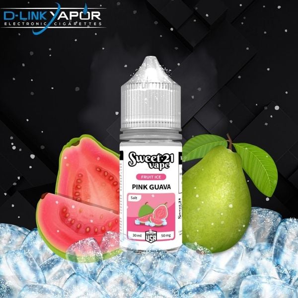 Tinh dầu Sweet 21 Vape Fruity Ice Salt Pink Guava 30ml