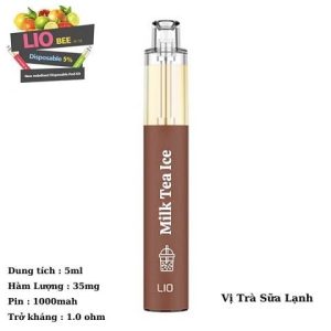 Pod 1 lần LIO vị trà sữa lạnh 1600 hơi - disposable pod 1600 puff