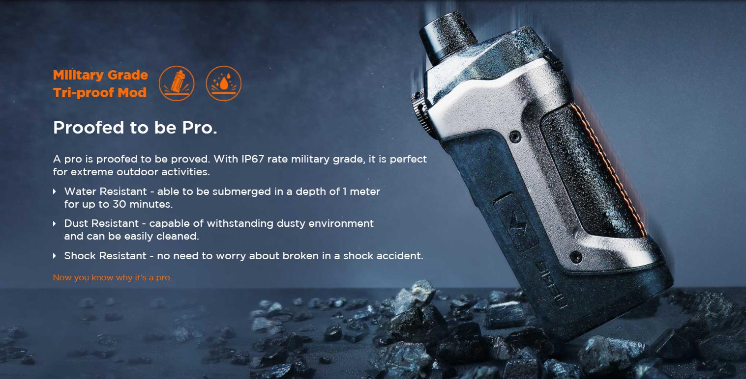 Chức năng Tri-Proof Aegis Boost Pro