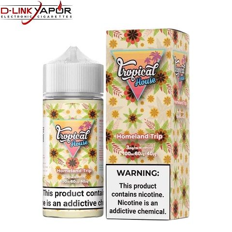 Tropical - Homeland trip ( Táo đào lê lạnh) Freebase 100ml