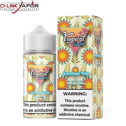 Tropical  - Summer Trip (dâu kiwi vải) Freebase 100ml