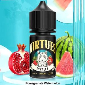 Virtues - Loyalty Pomegranate Watermelon ( Lựu Mix Dưa Hấu ) Salt Nic 30ml