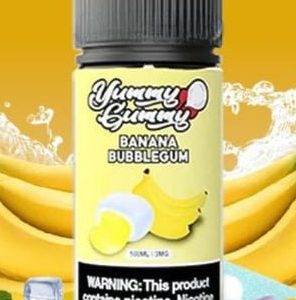 Marina - Yummy Gummy Banana Bubblegum (Kẹo Cao Su Chuối) Freebase 100ml